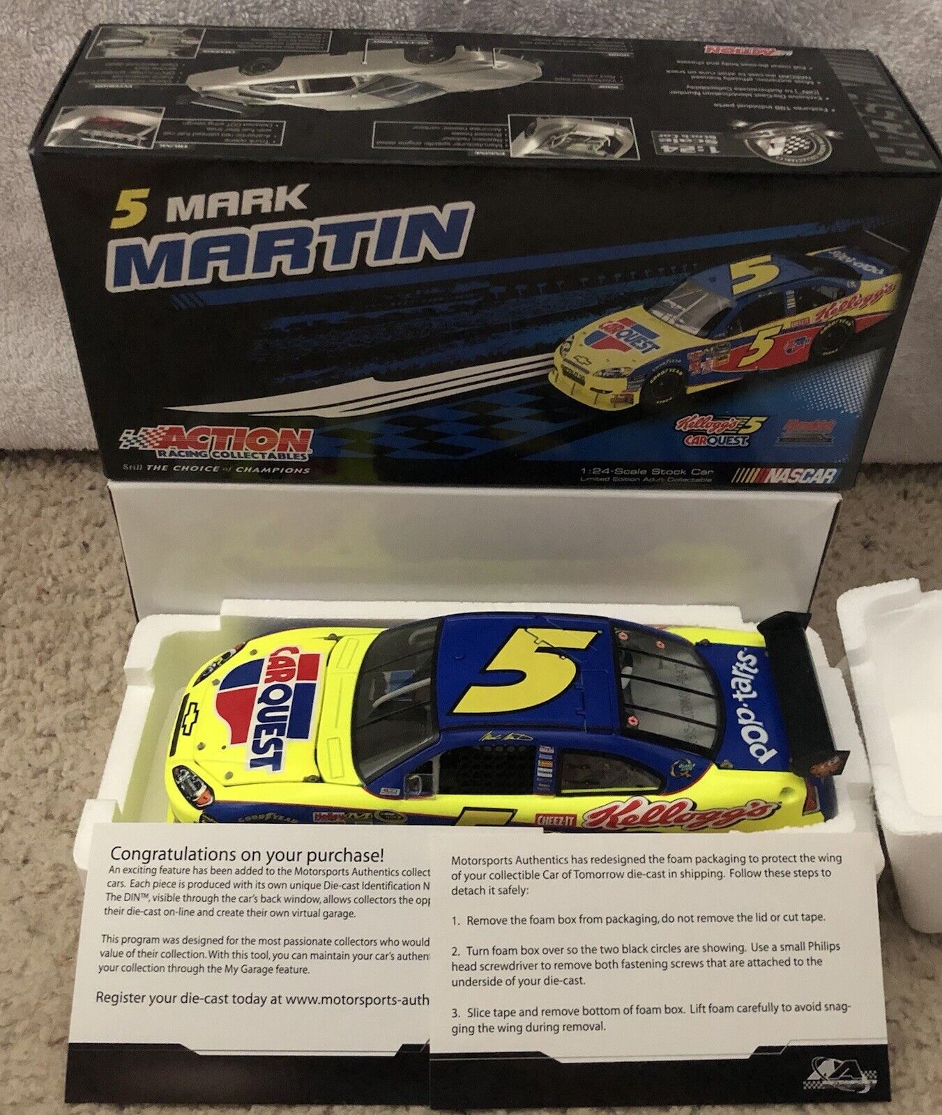 Mark Martin 5 Carquest 2009 Impala SS Nice Car Collections