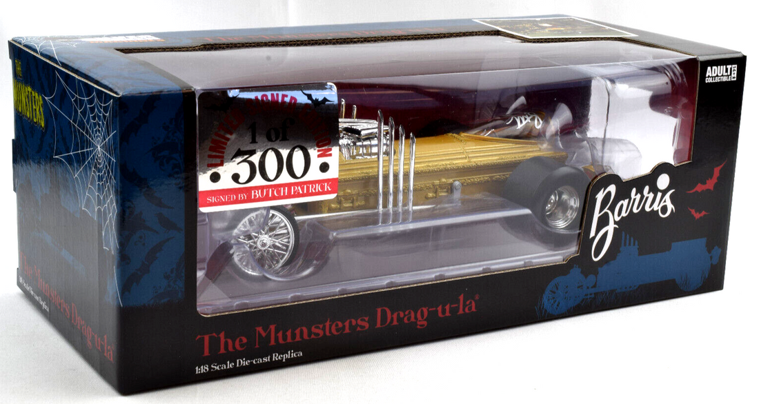 Barris The Munsters Drag-u-la Butch Patrick Signed