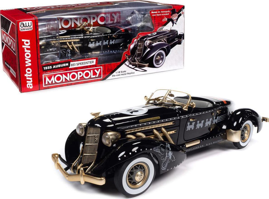 1935 Auburn 851 Speedster "Monopoly" with Mr. Monopoly