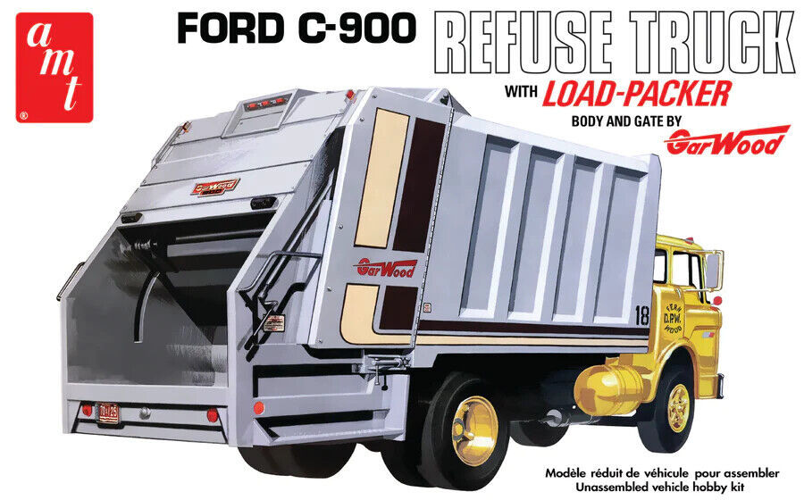 FORD C-900 GAR WOOD LOAD PACKER GARBAGE TRUCK