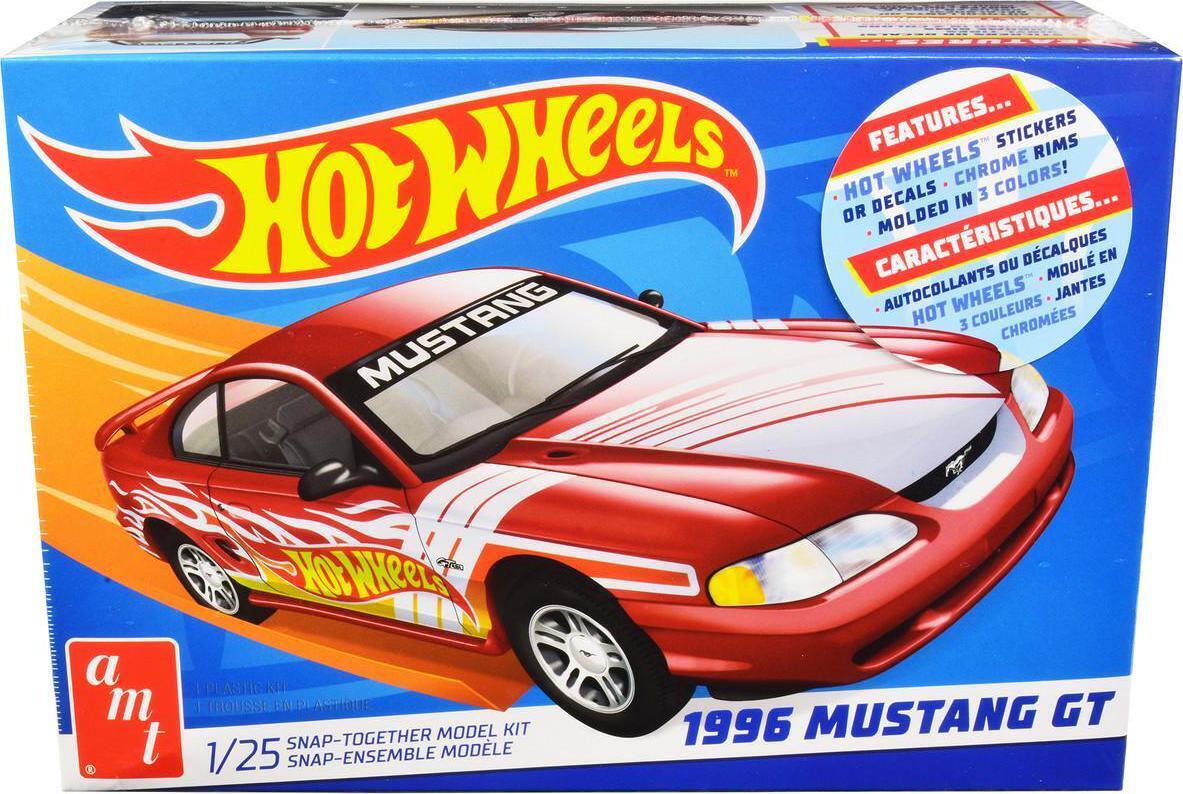 Ford Mustang GT 1996 &quot;Hot Wheels&quot; Skill 1 Snap Model