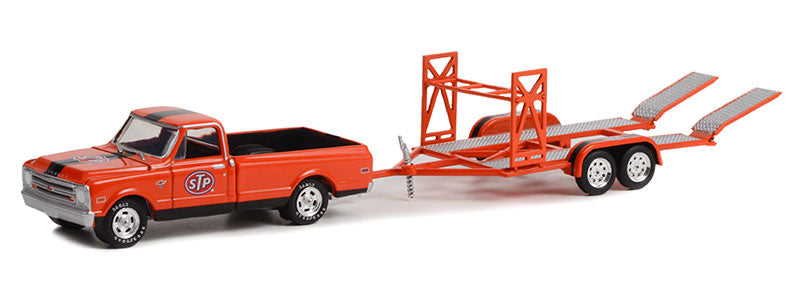 1968 Chevrolet C-10 STP and Tandem Car Trailer "Hitch &amp; Tow Series 26"