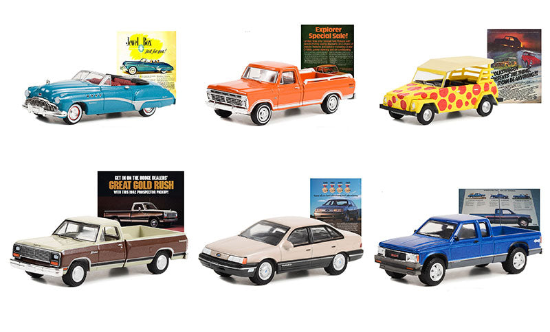 Ensemble 1/64 Vintage Ad Cars Series 8