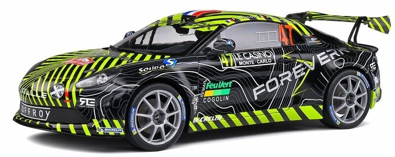 Alpine A110 Rally No. 4 Delecour Monte Carlo 2022