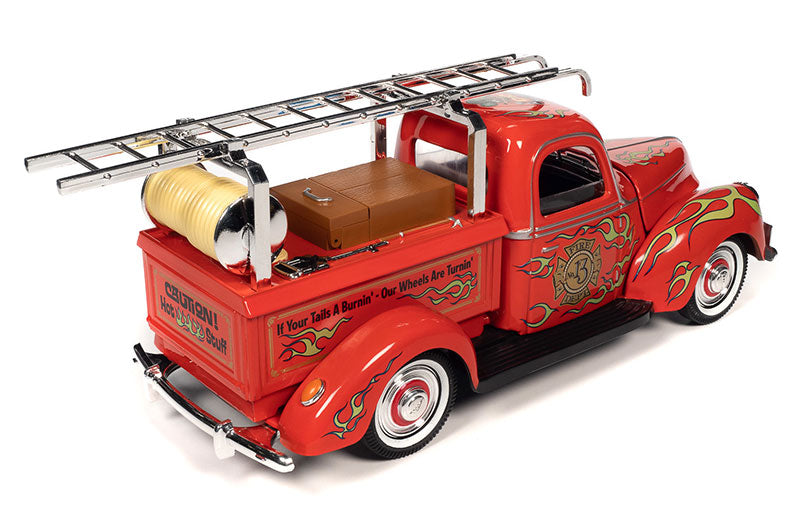 Rat Fink - Fire Truck with Resin Figure