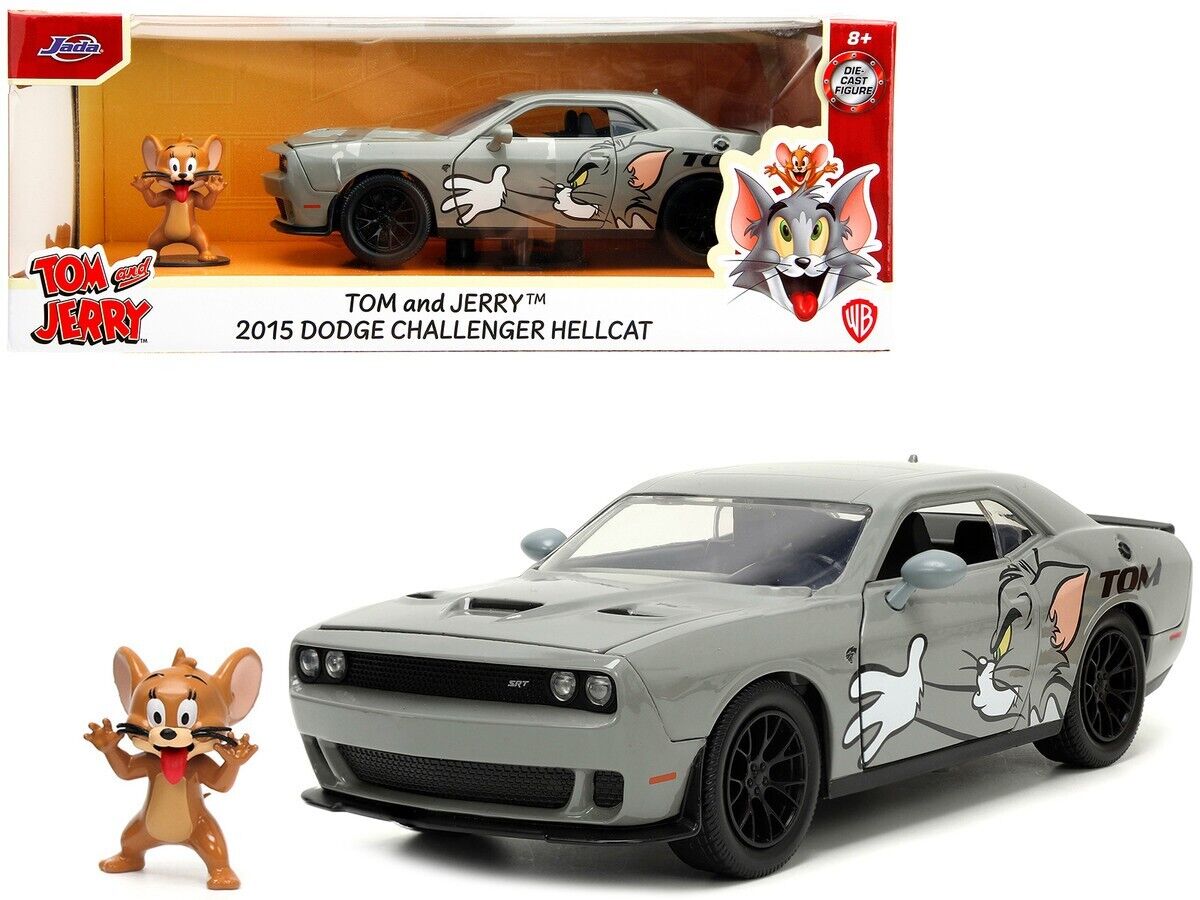 Dodge Challenger Hellcat 2015 &quot;TOM &amp; JERRY&quot; with Figure