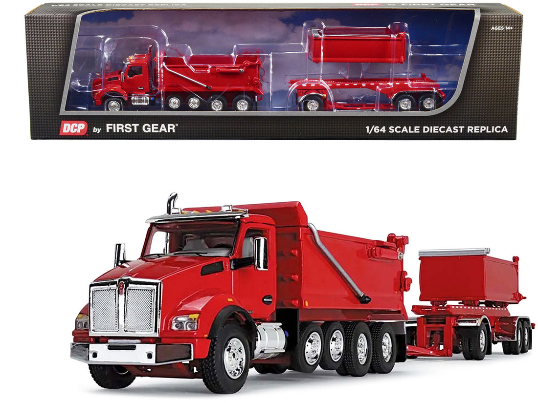 Kenworth T880 Rogue Dump Truck and Rogue Transfer Dump Trailer