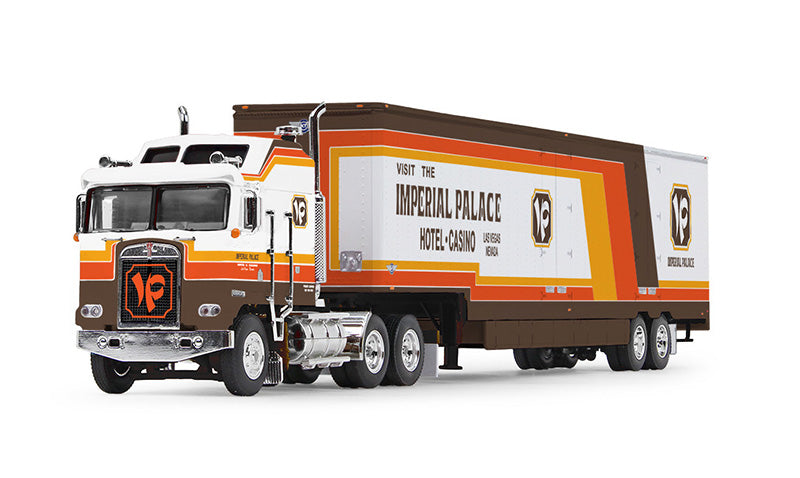 Imperial Palace - Kenworth K100 with Aerodyne Sleeper and Kentucky Moving Trailer