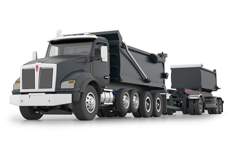 Kenworth T880 Rogue Dump Truck and Rogue Transfer Dump Trailer