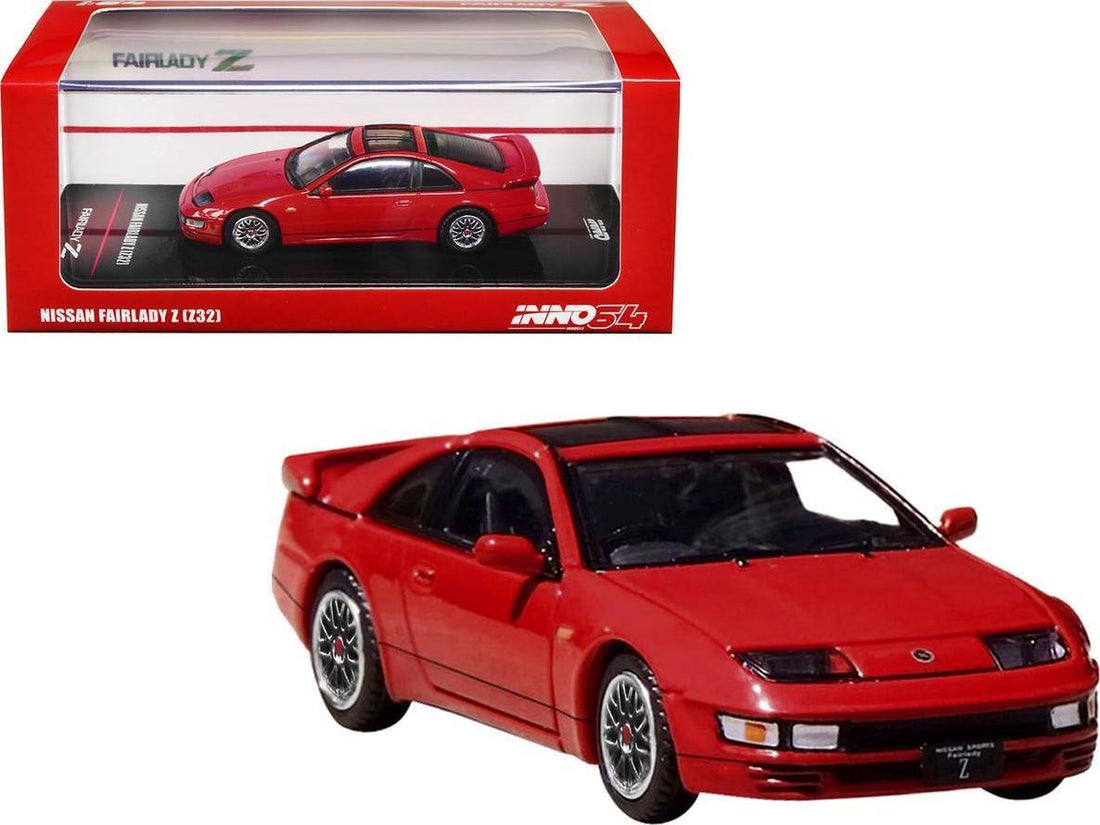 Nissan 300ZX Z32 RHD With Extra Wheels (Red)