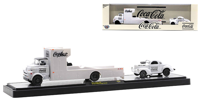 Coca-Cola - 1957 Dodge COE Car Hauler and 1941 Willys Gasser