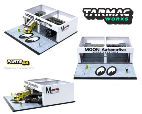 Tarmac Works Pit Garage Mooneyes Diorama