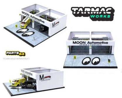 Tarmac Works Pit Garage Mooneyes Diorama