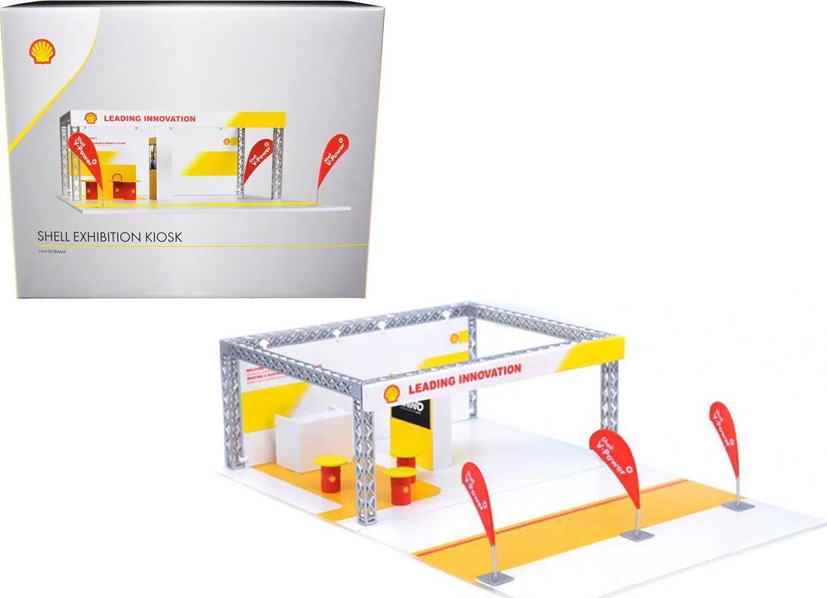 Exhibition Kiosk Shell Oil: Leading Innovation Diorama Set