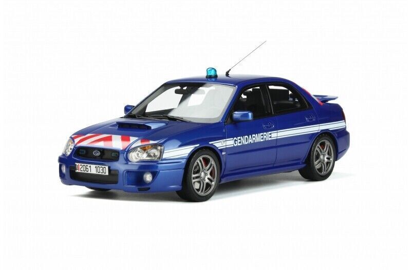 Subaru Impreza STI WRX Gendarmerie Police 2006