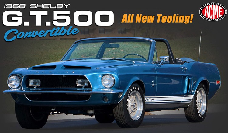Ford Shelby GT500 1968 Convertible (ÉTÉ 2023)
