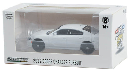 Police - 2022 Dodge Charger Pursuit in White (WITHOUT LIGHT AND PUSH BAR)