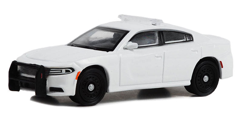 Police - 2022 Dodge Charger Pursuit with Light Bar and Push Bar in White