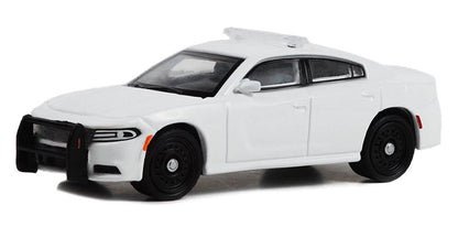 Police - 2022 Dodge Charger Pursuit with Light Bar and Push Bar in White 
