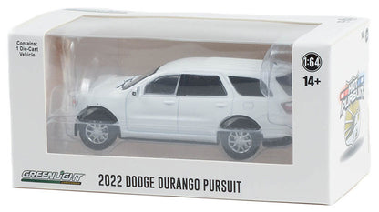 Police - 2022 Dodge Durango Pursuit in White (WITHOUT LIGHT AND PUSH BAR)