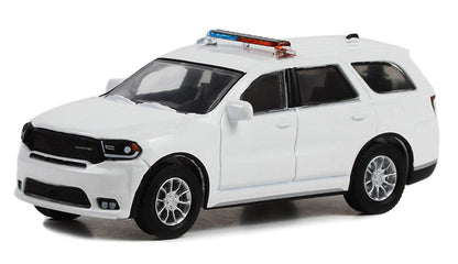 Police - 2022 Dodge Durango Pursuit with Light Bar and Push Bar in White 