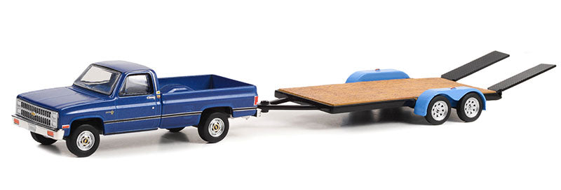 1981 Chevrolet C-20 Trailering Special Pickup with Flatbed Trailer, Hitch &amp; Tow Series 27