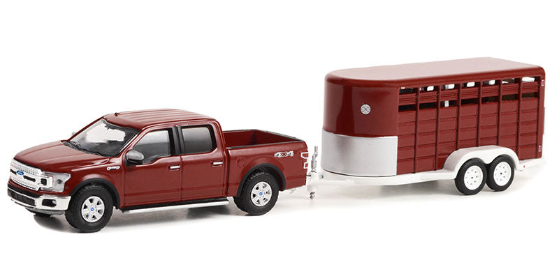 2019 Ford F-150 XLT Pickup with Livestock Trailer, Hitch &amp; Tow Series 27