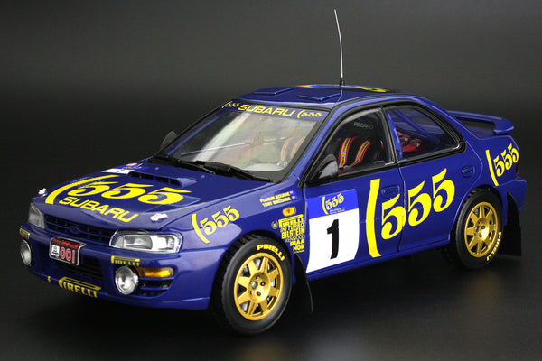 Subaru Impreza 555 #1 P.Bourne/T.Sircombe-Winner 555 Hong