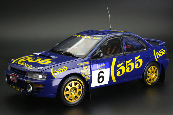 Subaru Impreza 555 #6 R.Burns/R.Reid-2nd 555 Hong Kong Beijing