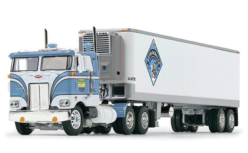 Refrigerated Transport - Peterbilt Model 352 COE 86" Sleeper and 40&