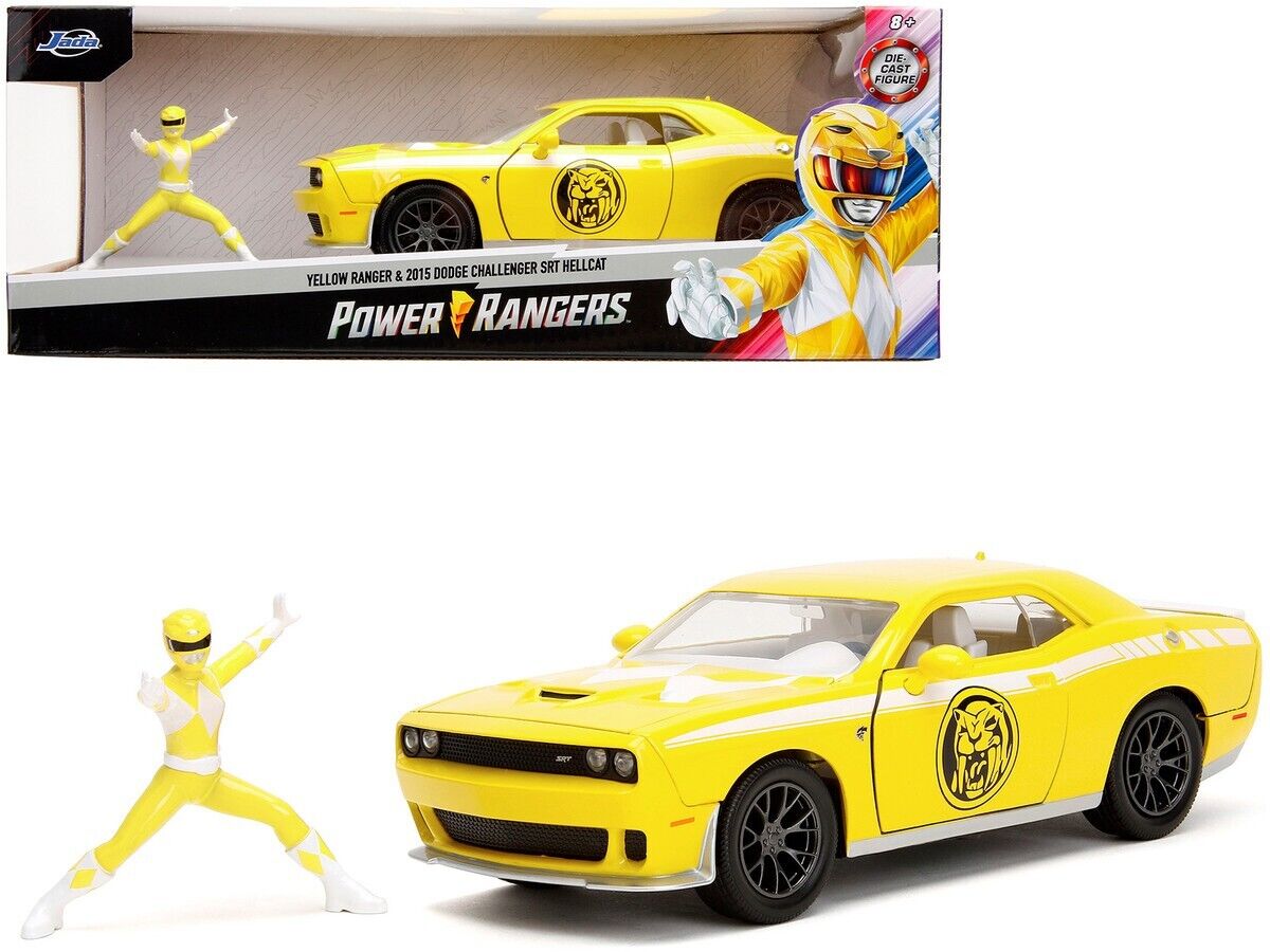 Power Rangers 2015 Dodge Challenger SRT Hellcat w/ Figure