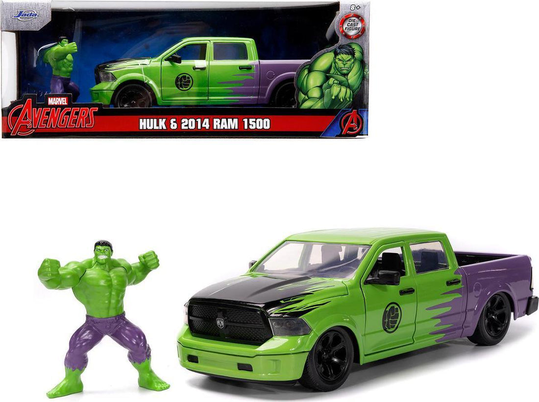 Dodge RAM 1500 2014 with Hulk Figure "Avengers"