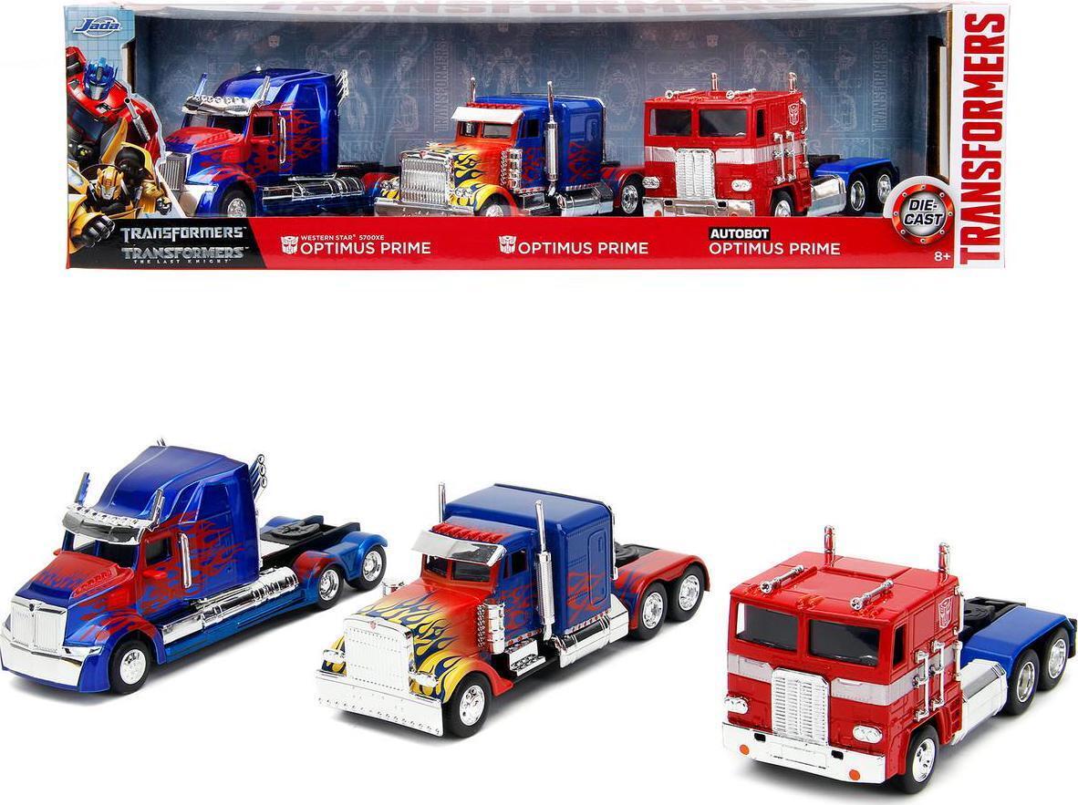 Transformers Optimus Prime Trucks Set of 3