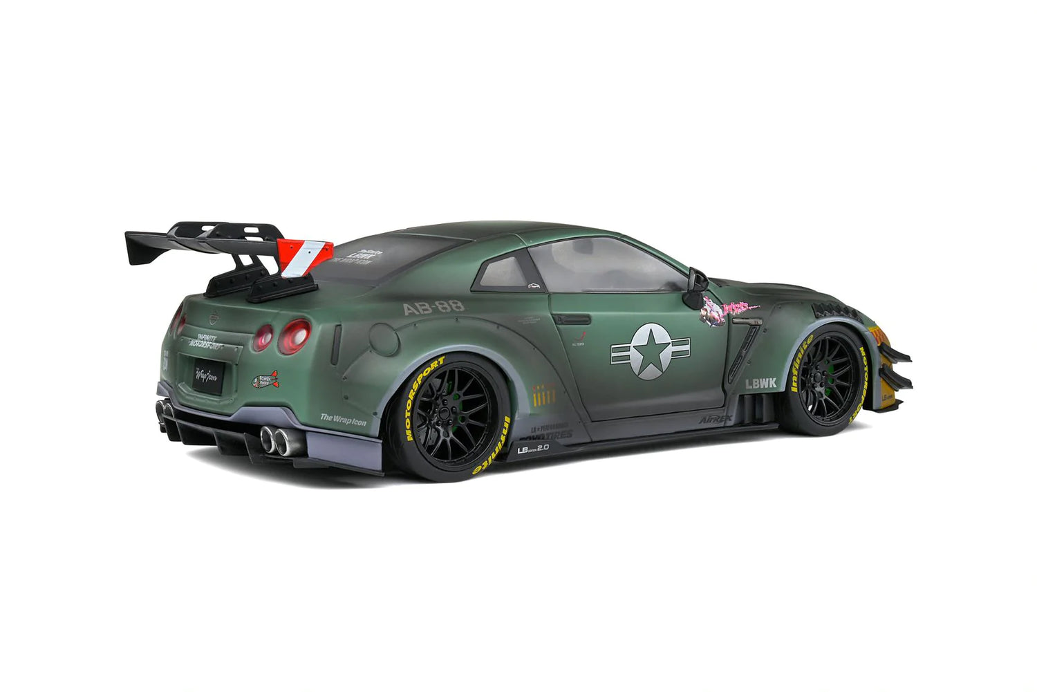 Nissan Skyline GT-R (R35) with LB Walk Body