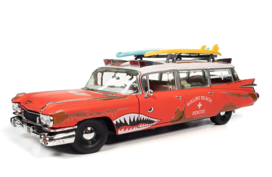 Cadillac Eldorado 1959 Ambulance &quot;Surf Shark - Malibu Beach&quot;