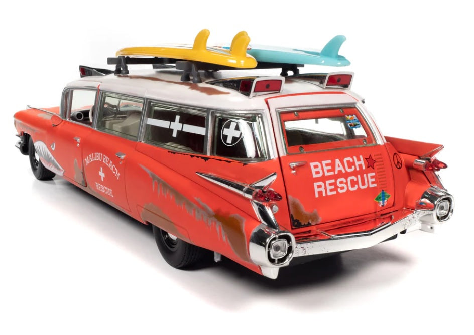 Cadillac Eldorado 1959 Ambulance &quot;Surf Shark - Malibu Beach&quot;