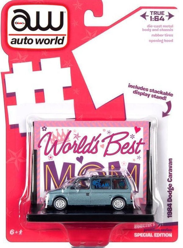 1984 Dodge Caravan Minivan "Worlds best Mom"