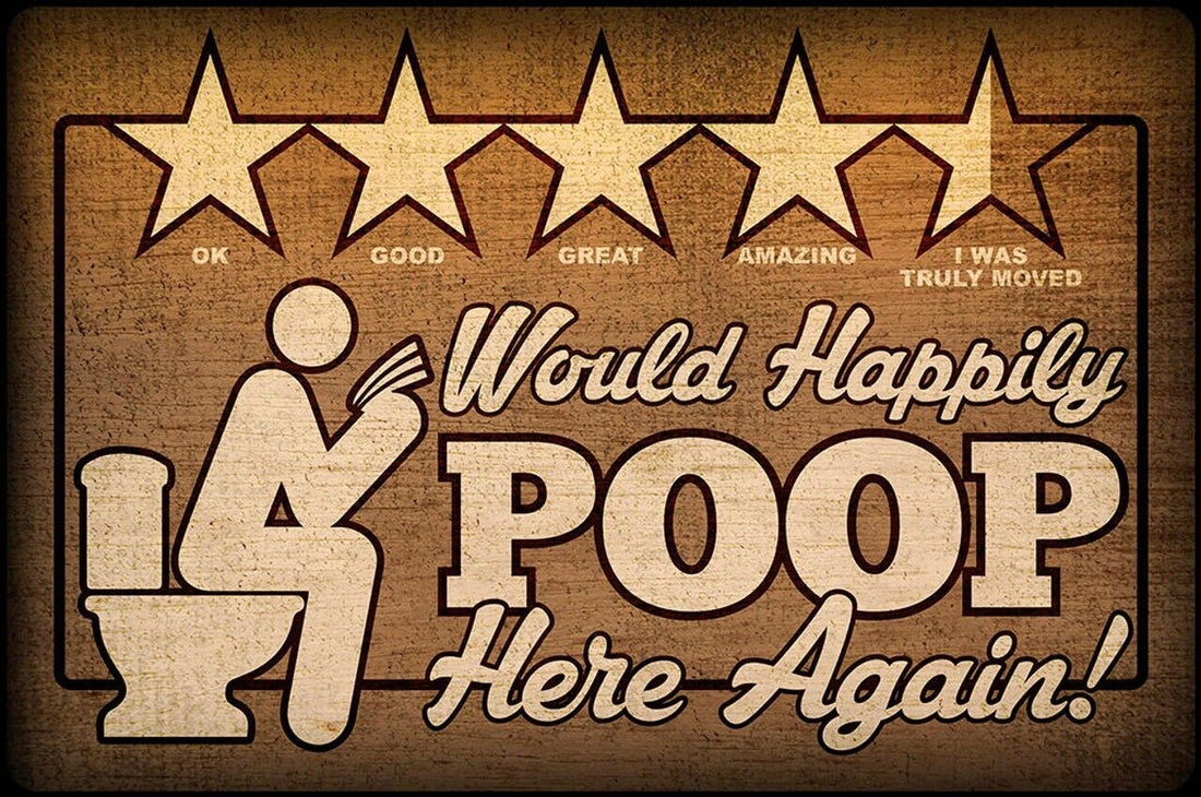 WOULD HAPPILY POOP HERE AGAIN