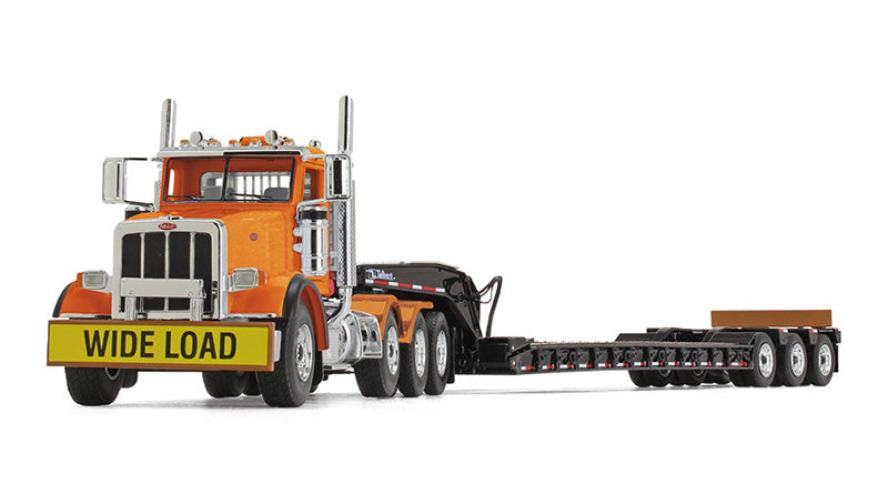 Peterbilt Model 367 Day Cab with Talbert 55SA Lowboy Trailer
