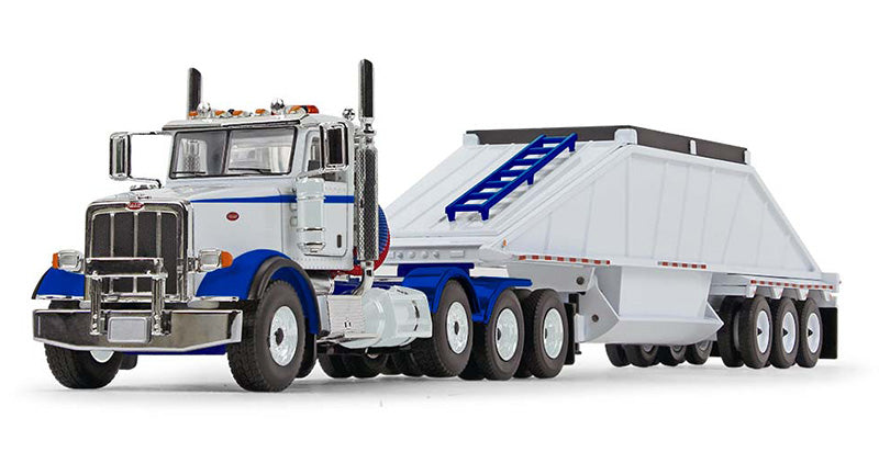 Peterbilt Model 367 with Bottom Dump Trailer