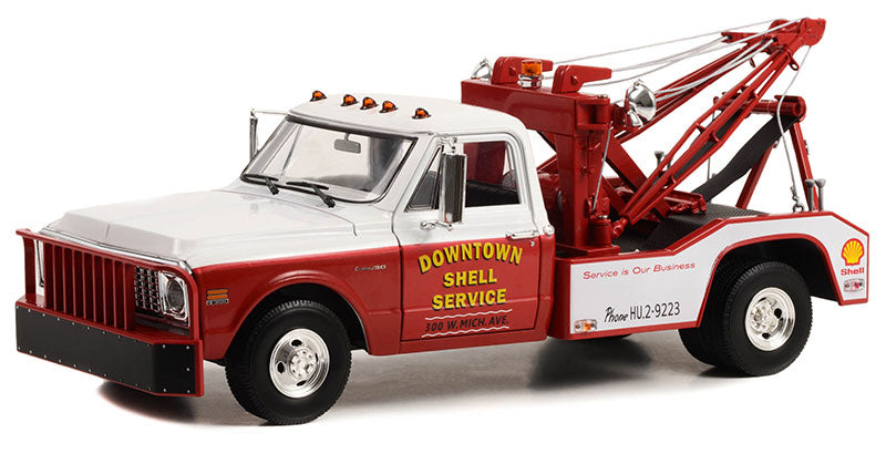 1972 Chevrolet C-30 Dually Wrecker - Downtown Shell Service “Service is Our Business”