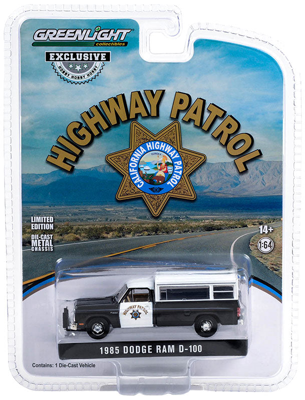 California Highway Patrol Police - 1985 Dodge Ram D-100 Pickup