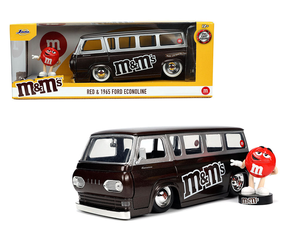 M&amp;M’s Red figure and 1965 Ford Econoline