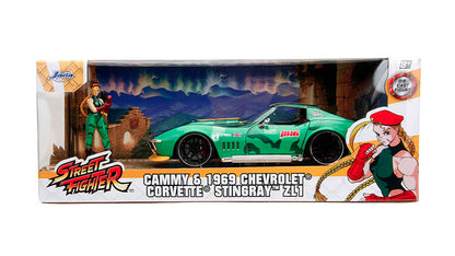 1969 Chevrolet Corvette ZL1 with Cammy Figure &quot;Street Fighter&quot;