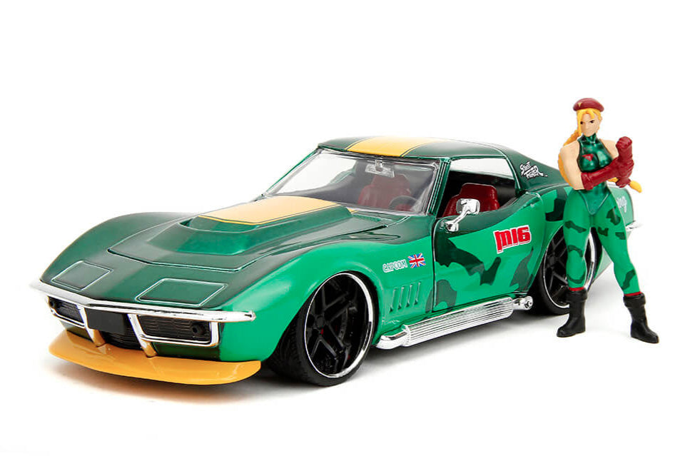 1969 Chevrolet Corvette ZL1 with Cammy Figure &quot;Street Fighter&quot;