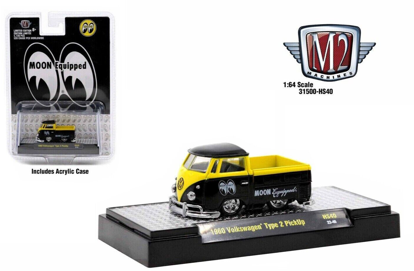 1960 Volkswagen Single Cab Pickup &quot;Mooneye’s&quot;