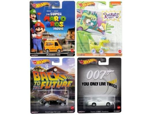 1/64 Hot Wheels 2023 RETRO ENTERTAINMENT SET OF 4
