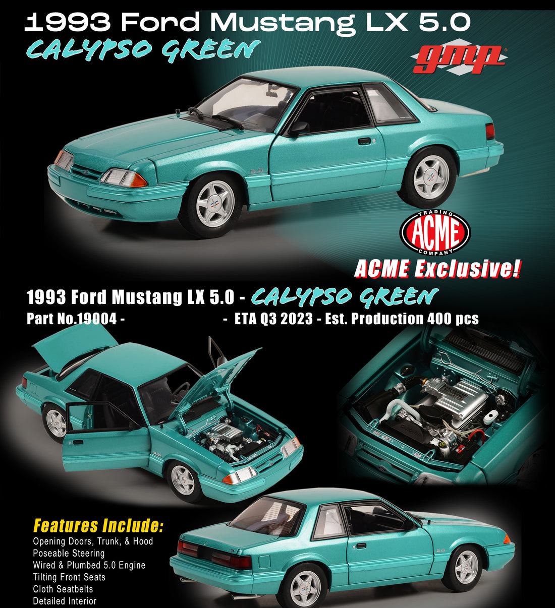 Ford Mustang LX 5.0 1993 (Automne 2023)