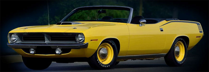 PLYMOUTH HEMI CUDA 1970 CONVERTIBLE (Automne)