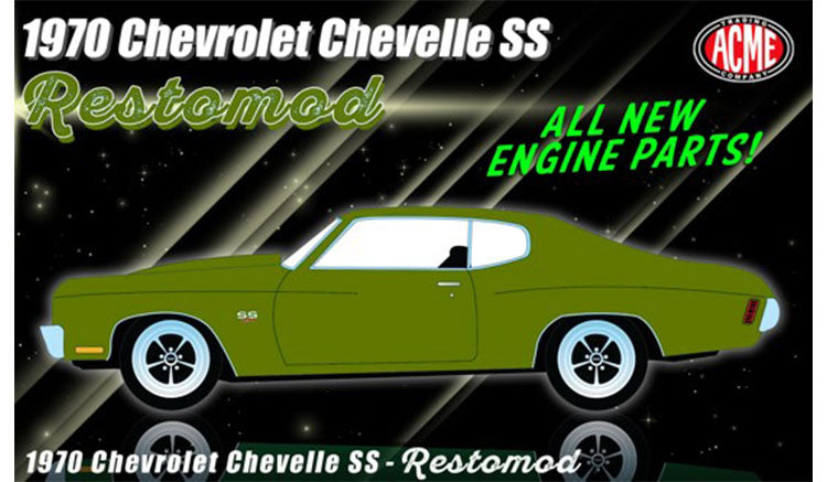 CHEVROLET CHEVELLE SS RESTOMOD 1970 (Automne)